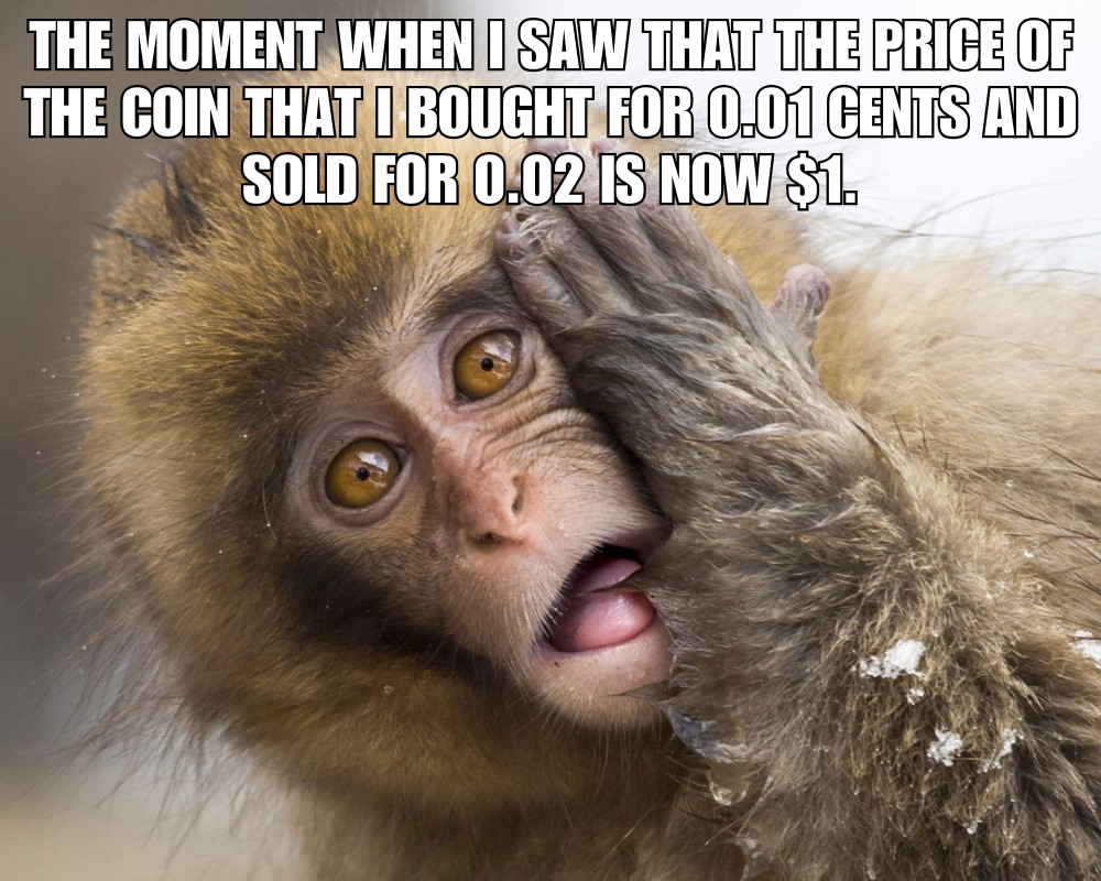 The Moment When I Saw The Price Of The Coin That I Sold